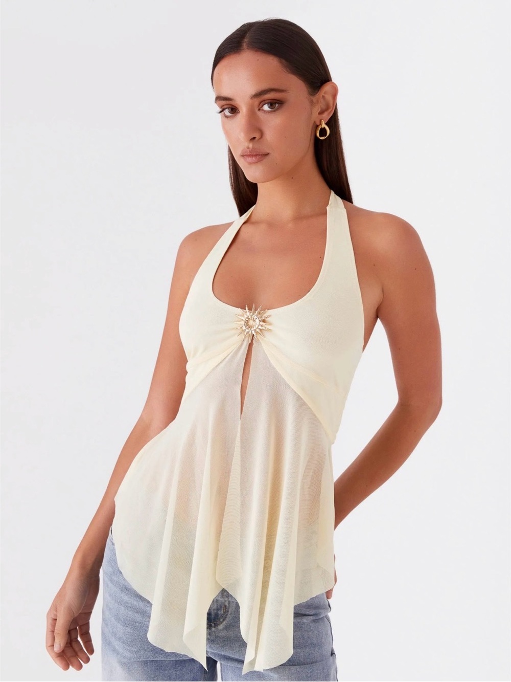 Peppermayo Sunbeam Mesh Top